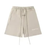 Essentials 8th Collection Flocking Letter Print Shorts