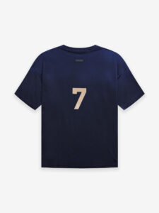 Fear of God 7 Tee – Navy Blue