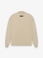 Essentials Ls Tee Dusty Beige