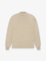 Essentials Ls Tee Dusty Beige