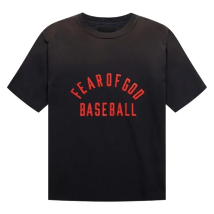 Baseball Fear Of God Zwarte T-shirts