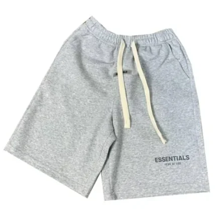 Essentials Fear Of God Sweat Shorts Grijs