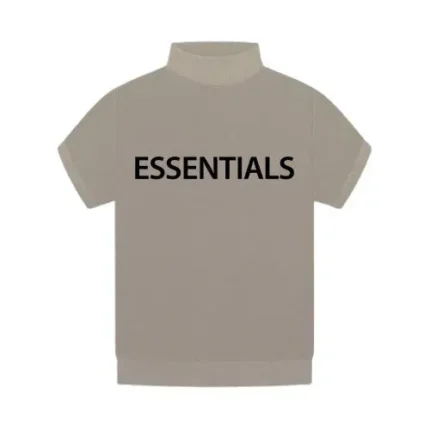 Essentials Inside Out Mock Neck T-shirt