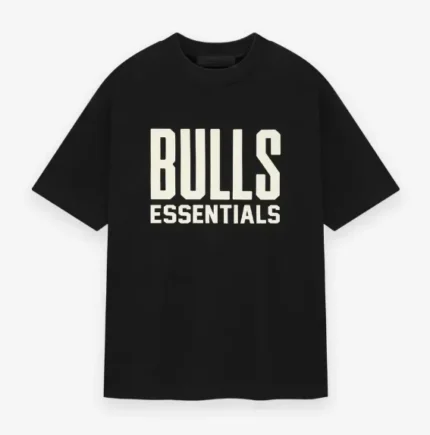 Zwarte Essentials Bulls Tee
